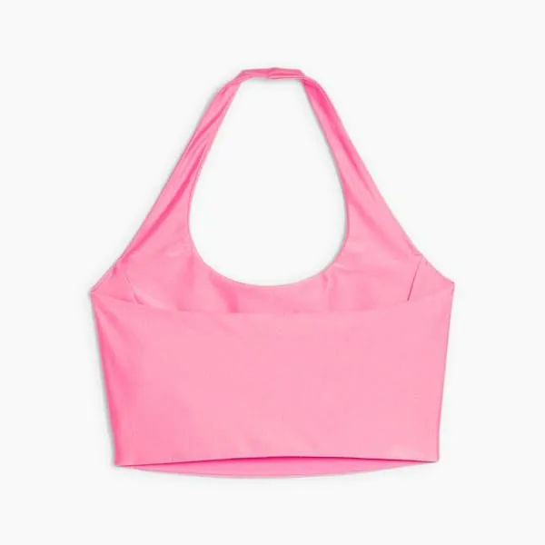 Puma TShirts and Tops Dare To 039s Halterneck Crop Top Fast Pink 8211 Women