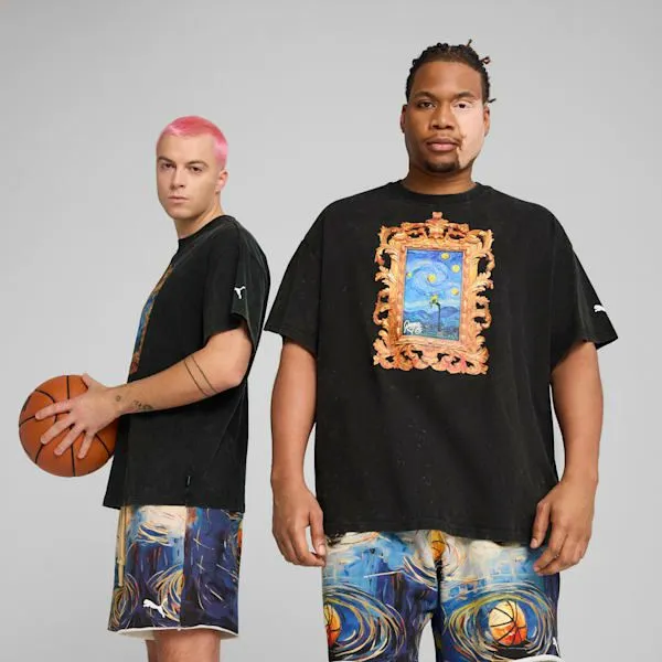 Puma TShirts and Tops Dylan Exhibit 039s Basketball Tee Puma Black 8211 Men