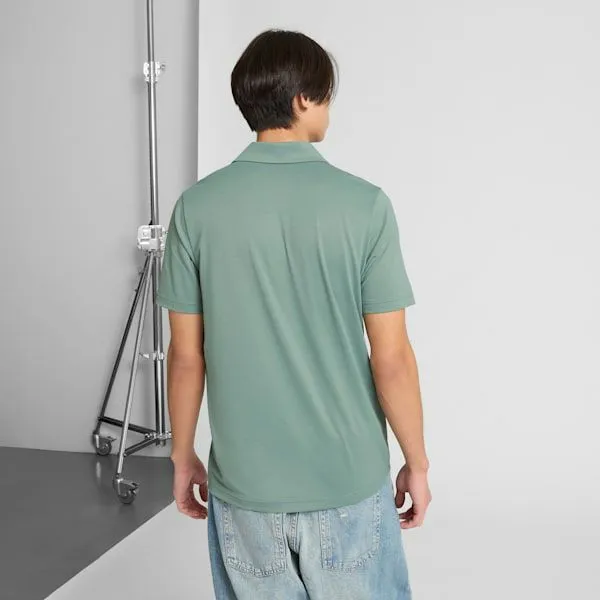 Puma TShirts and Tops ESS All In 039s Polo Shirt Green Moon 8211 Men