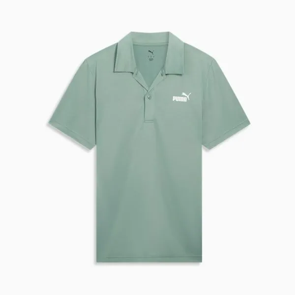 Puma TShirts and Tops ESS All In 039s Polo Shirt Green Moon 8211 Men