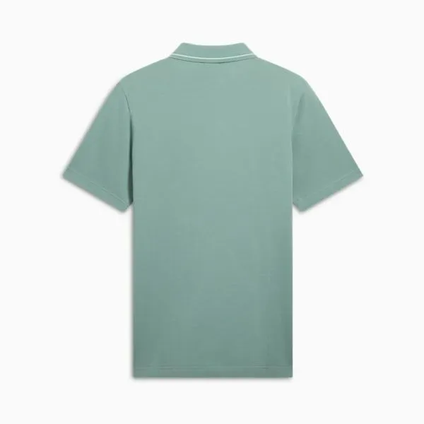Puma TShirts and Tops ESS ELEVATED 039s Polo Shirt Green Moon 8211 Men