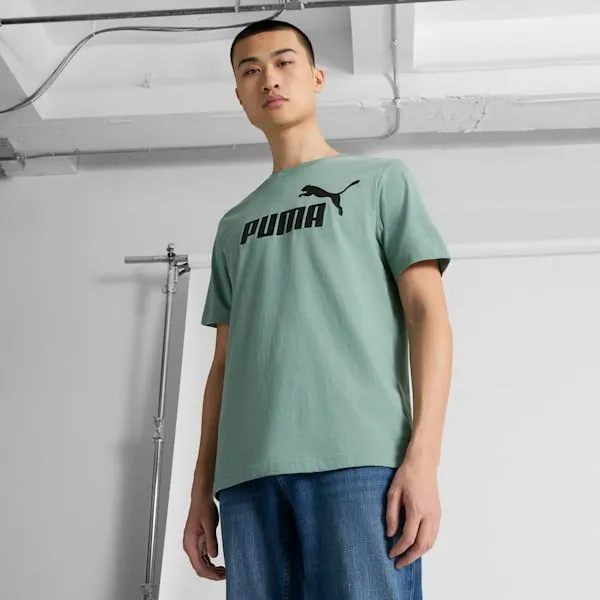 Puma TShirts and Tops ESS No 1 Logo 039s Tee Green Moon 8211 Men