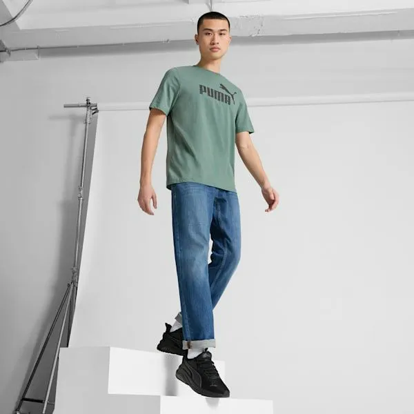 Puma TShirts and Tops ESS No 1 Logo 039s Tee Green Moon 8211 Men