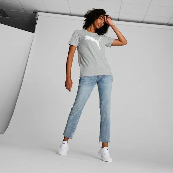 Puma TShirts and Tops Essentials Big Cat 039s Tee Light Gray Heather 8211 Women Puma TShirts and Tops Essentials Big Cat 039s Tee Light Gray Heather 8211 Women