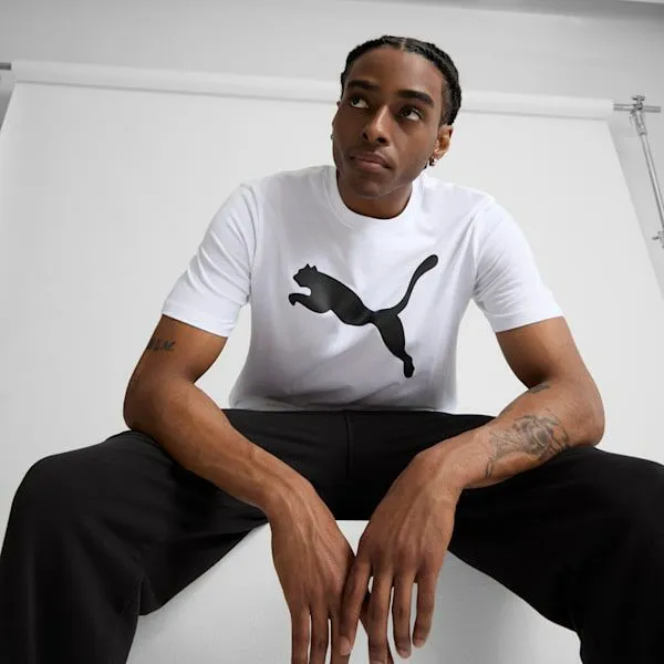 Puma TShirts and Tops Essentials Big Cat 039s Tee Puma White 8211 Men