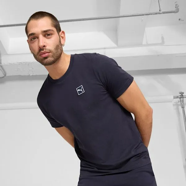 Puma TShirts and Tops Essentials Elevated 039s Tee New Navy 8211 Men