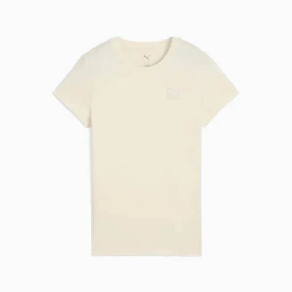 Puma TShirts and Tops Essentials Elevated 039s Tee No Dye 8211 Women