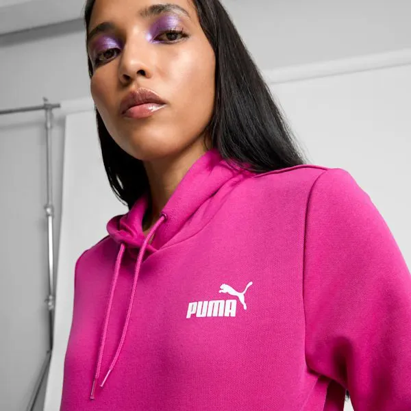 Puma TShirts and Tops Essentials Small Logo 039s Hoodie Magenta Gleam 8211 Women Puma TShirts and Tops Essentials Small Logo 039s Hoodie Magenta Gleam 8211 Women