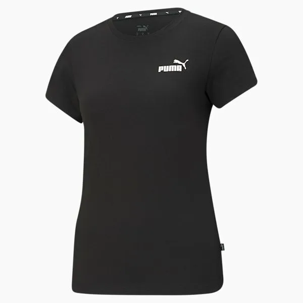 Puma TShirts and Tops Essentials Small Logo 039s Tee Puma Black 8211 Women