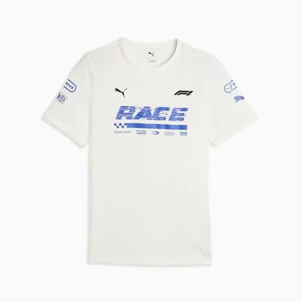 Puma TShirts and Tops F1 039s Graphic Ringer Tee Puma White 8211 Men