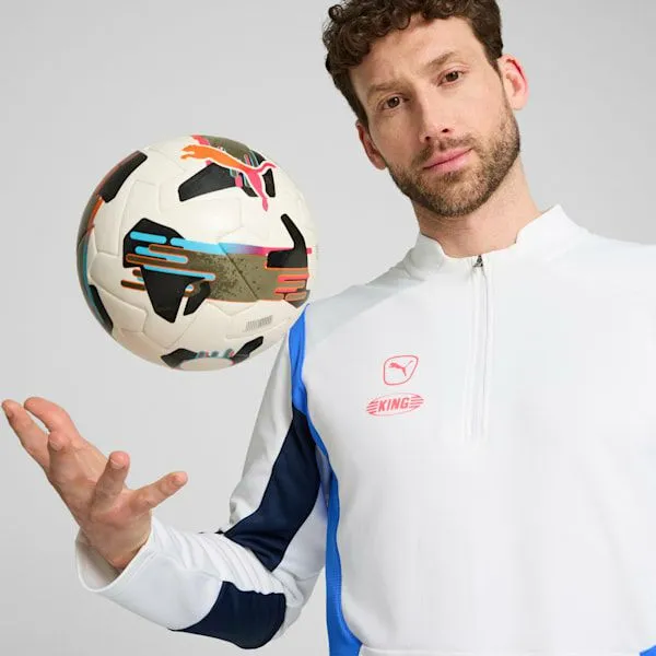 Puma TShirts and Tops KING Pro 039s QuarterZip Pullover Puma Whitebluemazing 8211 Men Puma TShirts and Tops KING Pro 039s QuarterZip Pullover Puma Whitebluemazing 8211 Men