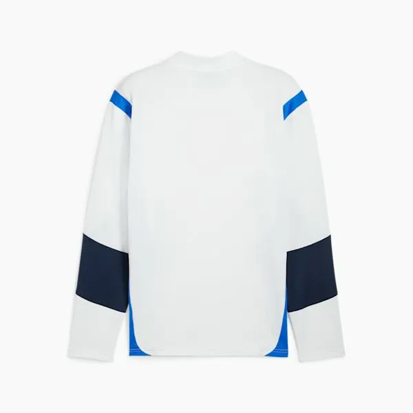 Puma TShirts and Tops KING Pro 039s QuarterZip Pullover Puma Whitebluemazing 8211 Men Puma TShirts and Tops KING Pro 039s QuarterZip Pullover Puma Whitebluemazing 8211 Men
