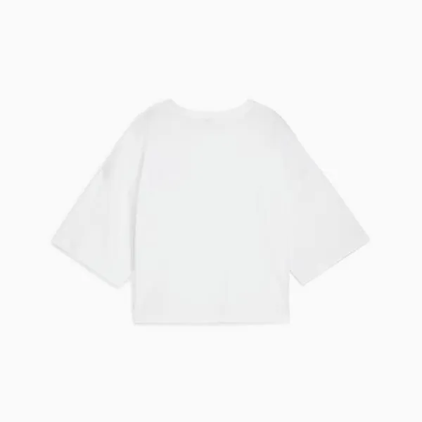 Puma TShirts and Tops LEO LUXE 039s Oversized Short Tee Puma White 8211 Women Puma TShirts and Tops LEO LUXE 039s Oversized Short Tee Puma White 8211 Women