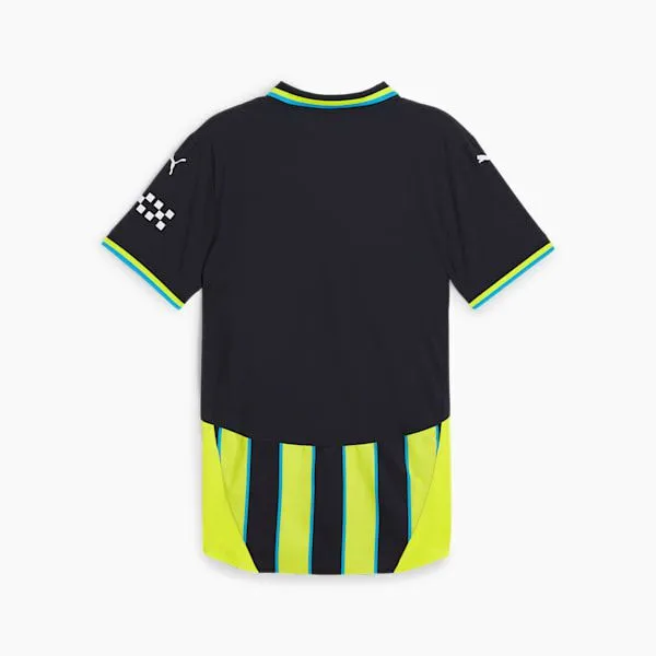 Puma TShirts and Tops Manchester City 2425 Authentic Away 039s Soccer Jersey New Navyyellow Glow 8211 Men Puma TShirts and Tops Manchester City 2425 Authentic Away 039s Soccer Jersey New Navyyellow Glow 8211 Men