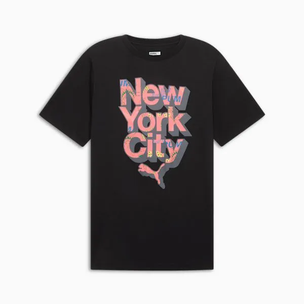 Puma TShirts and Tops NYC Flagship Graphic 039s Tee Puma Black 8211 Men