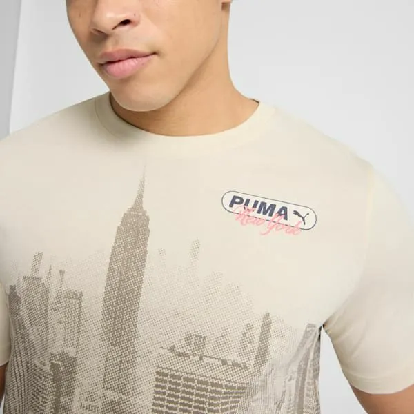 Puma TShirts and Tops NYC Flagship Skyline 039s Tee Alpine Snow 8211 Men