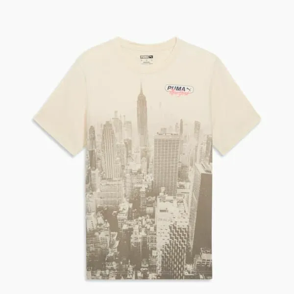 Puma TShirts and Tops NYC Flagship Skyline 039s Tee Alpine Snow 8211 Men