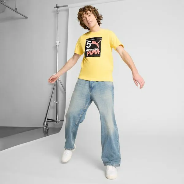 Puma TShirts and Tops NYC Flagship Subway 039s Tee Sunny Yellow 8211 Men
