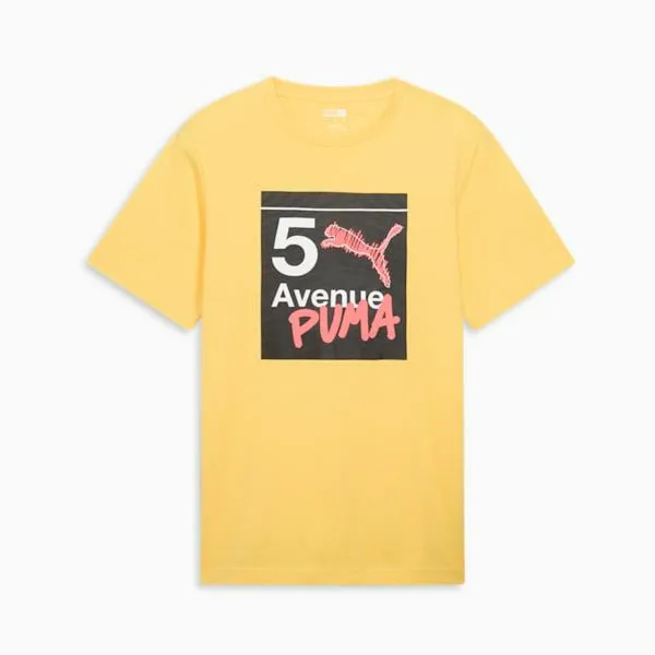 Puma TShirts and Tops NYC Flagship Subway 039s Tee Sunny Yellow 8211 Men