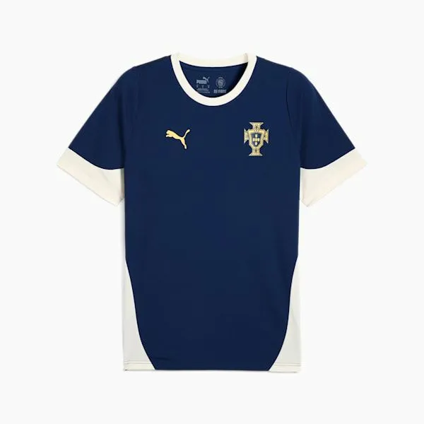 Puma TShirts and Tops Portugal 039s Training Soccer Jersey Persian Bluesugared Almond 8211 Men Puma TShirts and Tops Portugal 039s Training Soccer Jersey Persian Bluesugared Almond 8211 Men