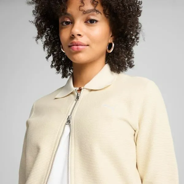 Puma TShirts and Tops Premium Essentials 039s Knitted Cardigan Alpine Snow 8211 Women Puma TShirts and Tops Premium Essentials 039s Knitted Cardigan Alpine Snow 8211 Women