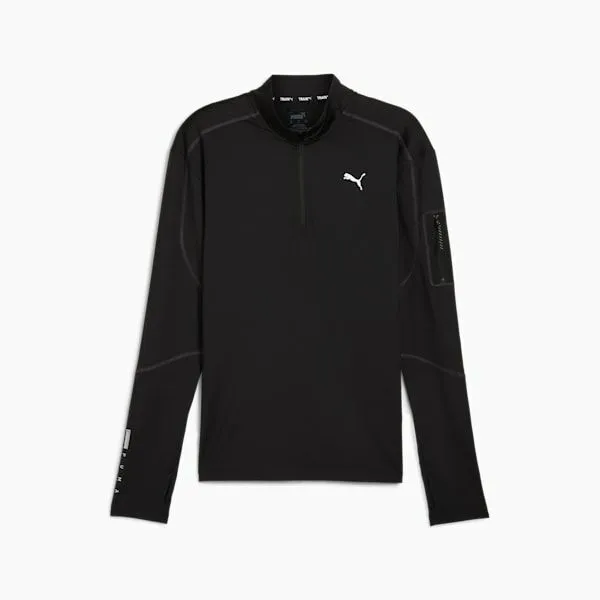 Puma TShirts and Tops PUMA 039s QuarterZip Training Jacket Puma Black 8211 Men Puma TShirts and Tops PUMA 039s QuarterZip Training Jacket Puma Black 8211 Men