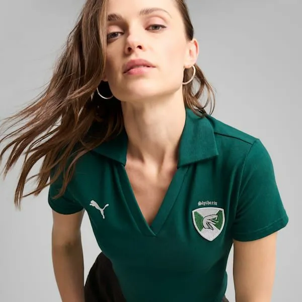 Puma TShirts and Tops PUMA X HARRY POTTER 039s Polo Shirt Dark Myrtle 8211 Women Puma TShirts and Tops PUMA X HARRY POTTER 039s Polo Shirt Dark Myrtle 8211 Women