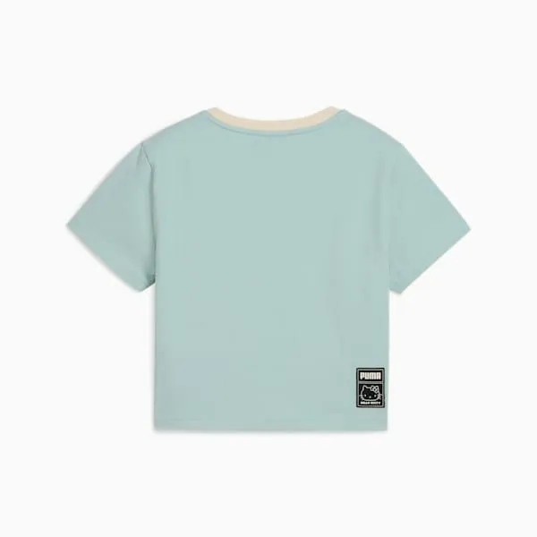 Puma TShirts and Tops PUMA X HELLO KITTY AND FRIENDS 039s Graphic Baby Tee Modern Mint 8211 Women Puma TShirts and Tops PUMA X HELLO KITTY AND FRIENDS 039s Graphic Baby Tee Modern Mint 8211 Women