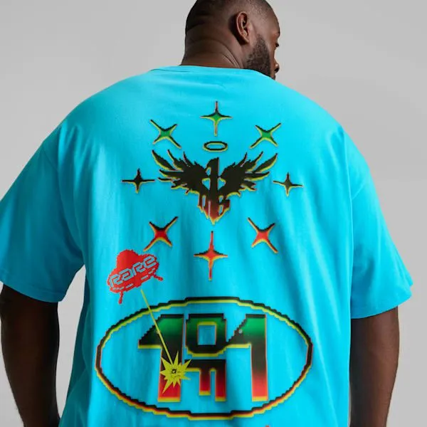 Puma TShirts and Tops PUMA X LAMELO BALL 1Love 039s Basketball Tee Bright Aqua 8211 Men Puma TShirts and Tops PUMA X LAMELO BALL 1Love 039s Basketball Tee Bright Aqua 8211 Men