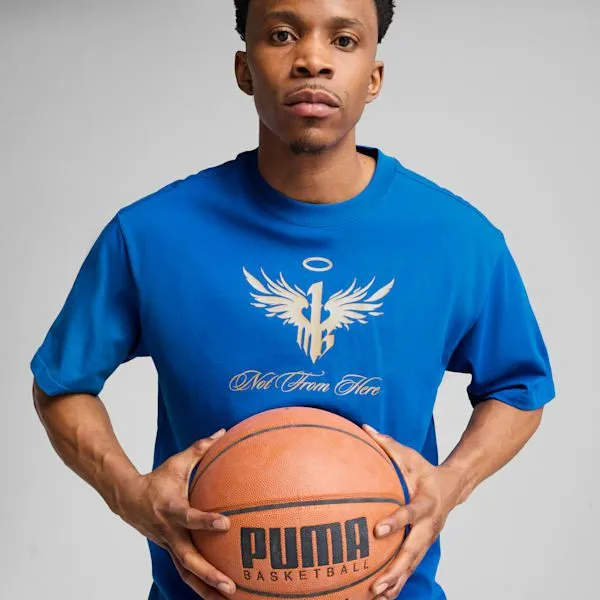 Puma TShirts and Tops PUMA X LAMELO BALL Golden Child 039s Basketball Tee Puma Team Royal 8211 Men Puma TShirts and Tops PUMA X LAMELO BALL Golden Child 039s Basketball Tee Puma Team Royal 8211 Men