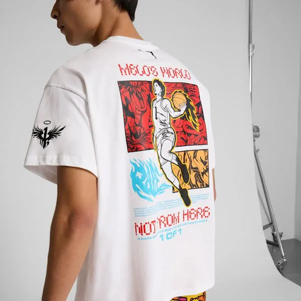 Puma TShirts and Tops PUMA X LAMELO BALL Phoenix 039s Basketball Tee Puma White 8211 Men Puma TShirts and Tops PUMA X LAMELO BALL Phoenix 039s Basketball Tee Puma White 8211 Men