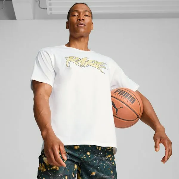 Puma TShirts and Tops PUMA X LAMELO BALL Rare Reserve 039s Basketball Tee Puma White 8211 Men Puma TShirts and Tops PUMA X LAMELO BALL Rare Reserve 039s Basketball Tee Puma White 8211 Men