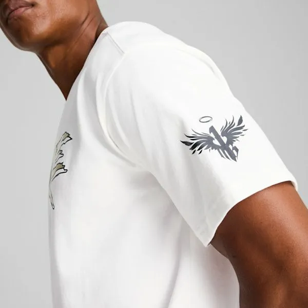 Puma TShirts and Tops PUMA X LAMELO BALL Rare Reserve 039s Basketball Tee Puma White 8211 Men Puma TShirts and Tops PUMA X LAMELO BALL Rare Reserve 039s Basketball Tee Puma White 8211 Men
