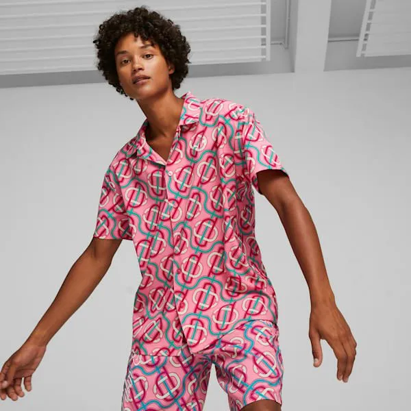 Puma TShirts and Tops PUMA X PALM TREE CREW 039s Tee Strawberry Burstaop 8211 Men Puma TShirts and Tops PUMA X PALM TREE CREW 039s Tee Strawberry Burstaop 8211 Men