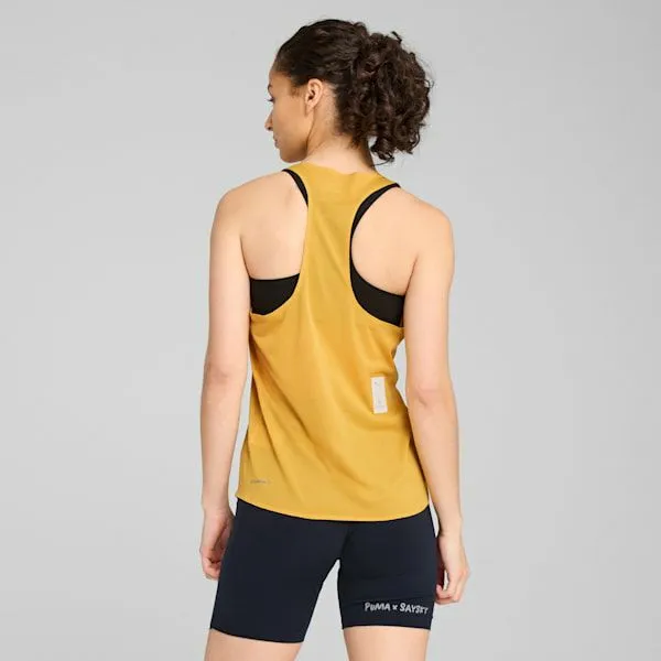 Puma TShirts and Tops PUMA X SAYSKY 039s Singlet Archive Gold 8211 Women
