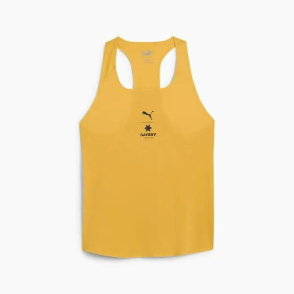 Puma TShirts and Tops PUMA X SAYSKY 039s Singlet Archive Gold 8211 Women
