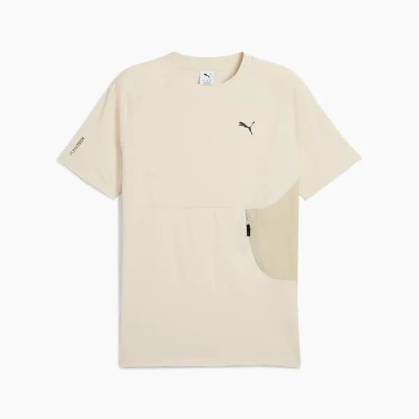 Puma TShirts and Tops PUMATECH 039s Pocket Tee Alpine Snow 8211 Men