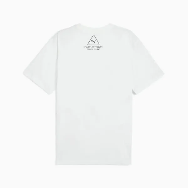 Puma TShirts and Tops Scoot Caution 039s Graphic Tee Puma White 8211 Men