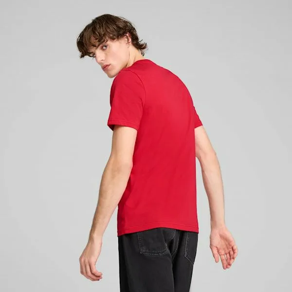 Puma TShirts and Tops Scuderia Ferrari Race Colored Big Shield 039s Tee Rosso Corsa 8211 Men