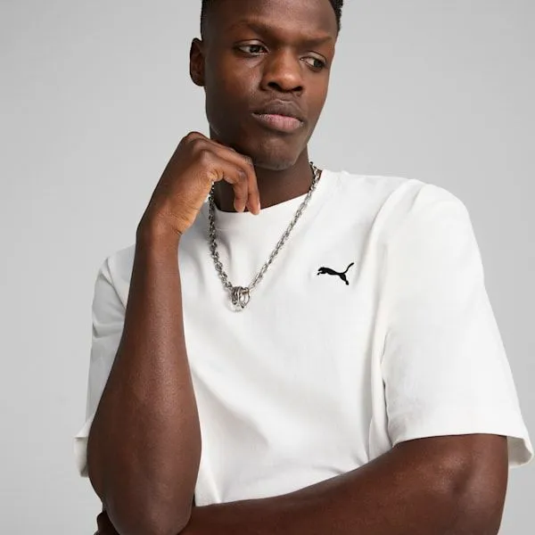 Puma TShirts and Tops WARDROBE ESSENTIALS 039s Boxy Tee Puma White 8211 Men