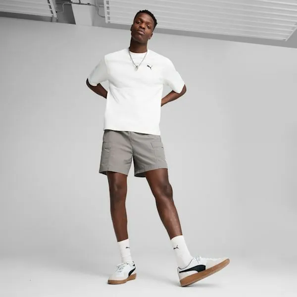 Puma TShirts and Tops WARDROBE ESSENTIALS 039s Boxy Tee Puma White 8211 Men
