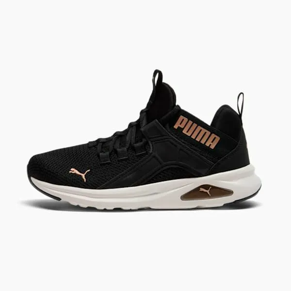 Puma Training and Gym Enzo 2 Revamp 039s Wide Running Shoes Puma Blackpuma Gold 8211 Women Puma Training and Gym Enzo 2 Revamp 039s Wide Running Shoes Puma Blackpuma Gold 8211 Women