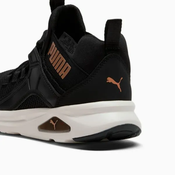 Puma Training and Gym Enzo 2 Revamp 039s Wide Running Shoes Puma Blackpuma Gold 8211 Women Puma Training and Gym Enzo 2 Revamp 039s Wide Running Shoes Puma Blackpuma Gold 8211 Women