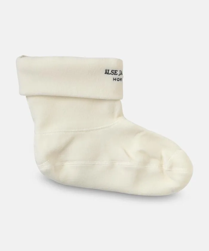 Rainboots Ilse Jacobsen Rainboots Accessories Fleece Sock 8211 Creme Black Rainboots Ilse Jacobsen Rainboots Accessories Fleece Sock 8211 Creme Black