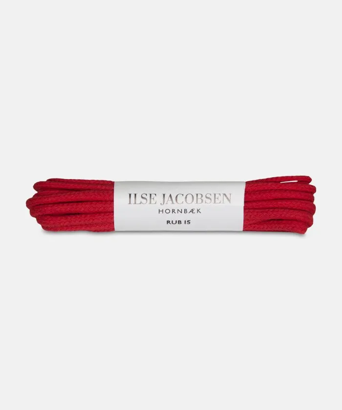 Rainboots Ilse Jacobsen Rainboots Accessories Laces For Rub15 8211 Red