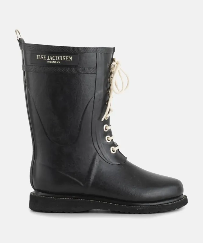 Rainboots Ilse Jacobsen Rainboots Medium 34 Rubber Boots 8211 Black