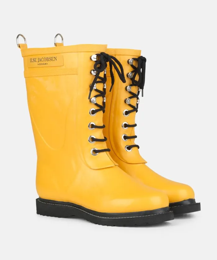 Rainboots Ilse Jacobsen Rainboots Medium 34 Rubber Boots 8211 Cyber Yellow