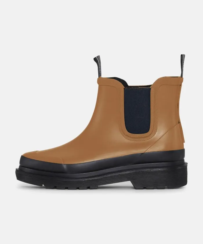 Rainboots Ilse Jacobsen Rainboots Short Short Rubber Boots 8211 Golden Brown