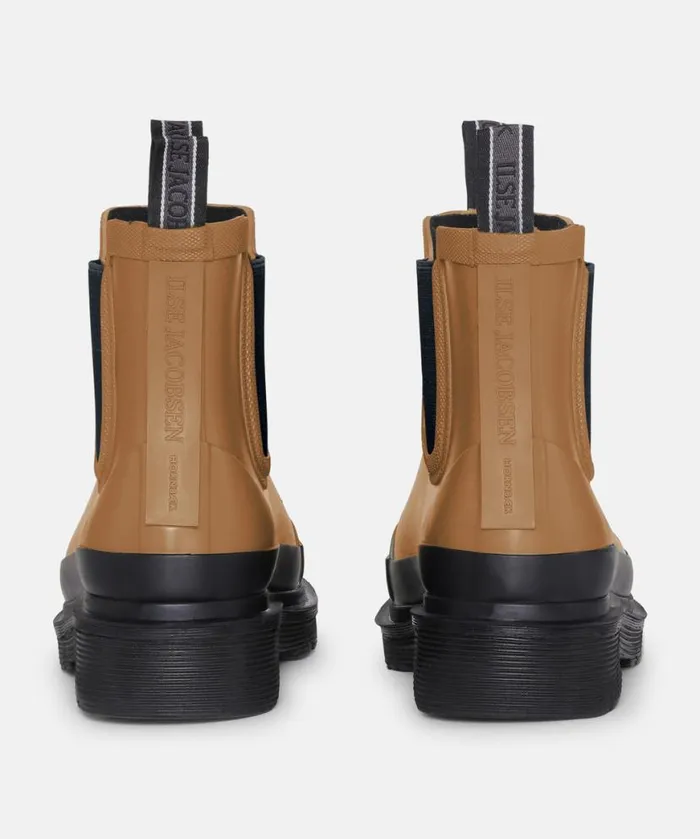 Rainboots Ilse Jacobsen Rainboots Short Short Rubber Boots 8211 Golden Brown