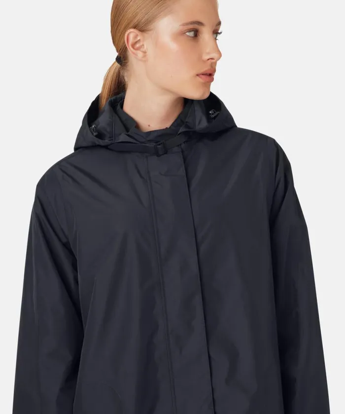 Rainwear Ilse Jacobsen Raincoats Long Raincoat 8211 Dark Indigo